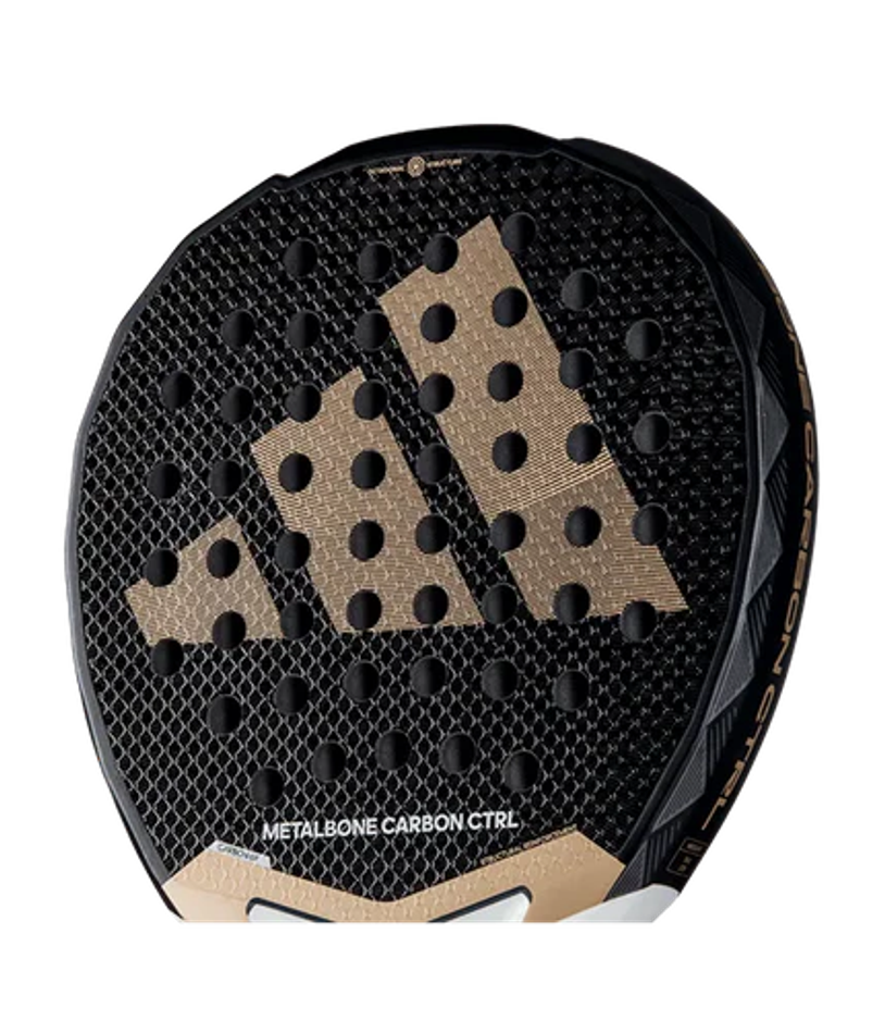 Ракетка для падел Adidas Metalbone Carbon CTRL 3.4 коричнево-чёрная 2025