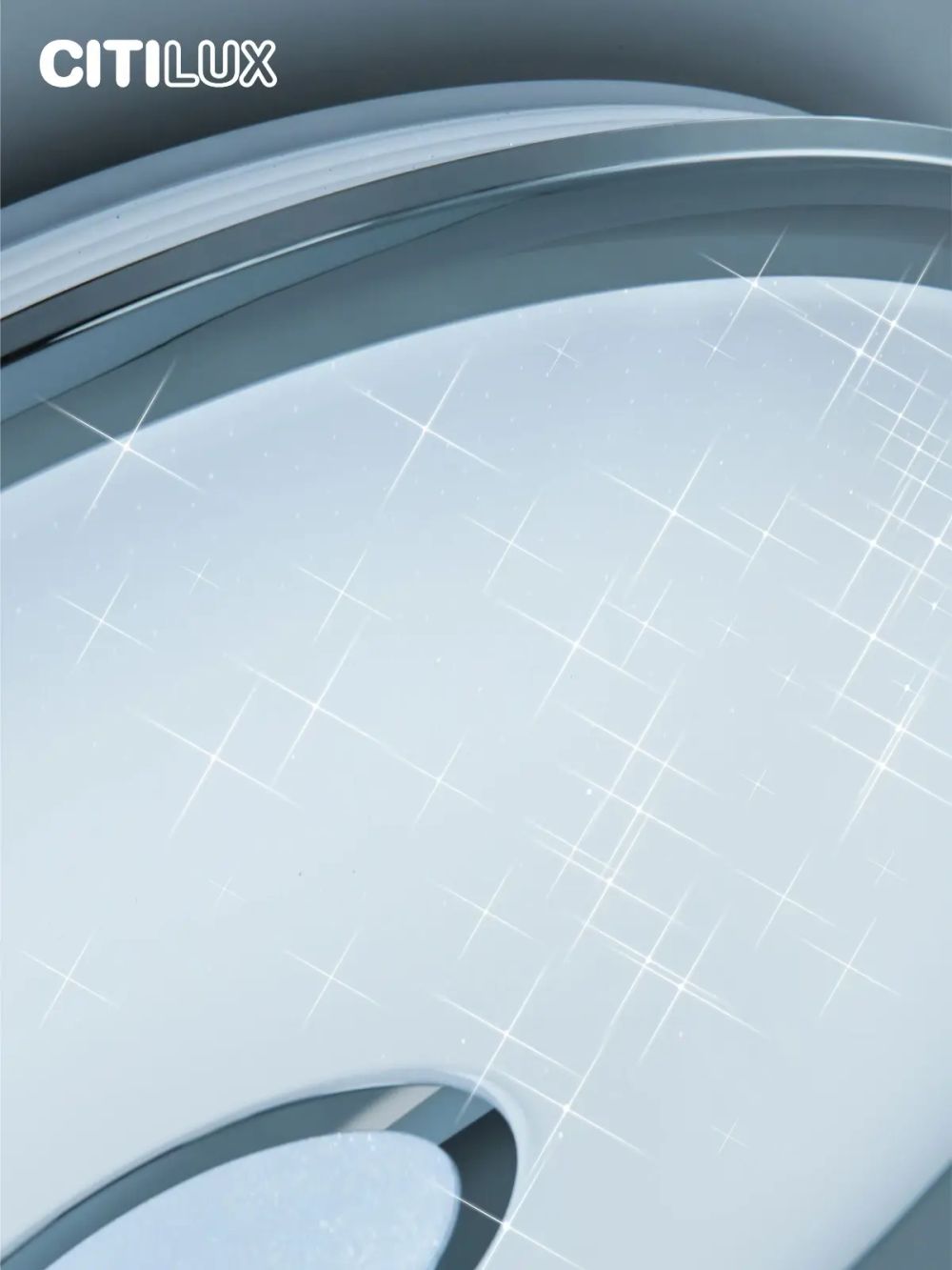 Citilux Старлайт Смарт CL703A30G Умная люстра Хром