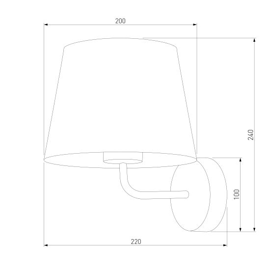 1882 / настенный светильник /   Maja