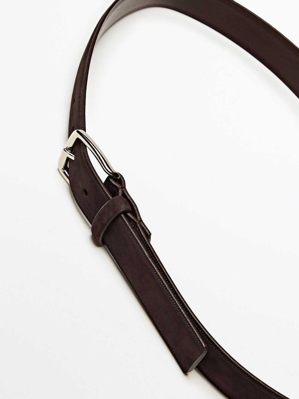 Massimo Dutti Ремень из нубука, ЖЖЕНЫЙ