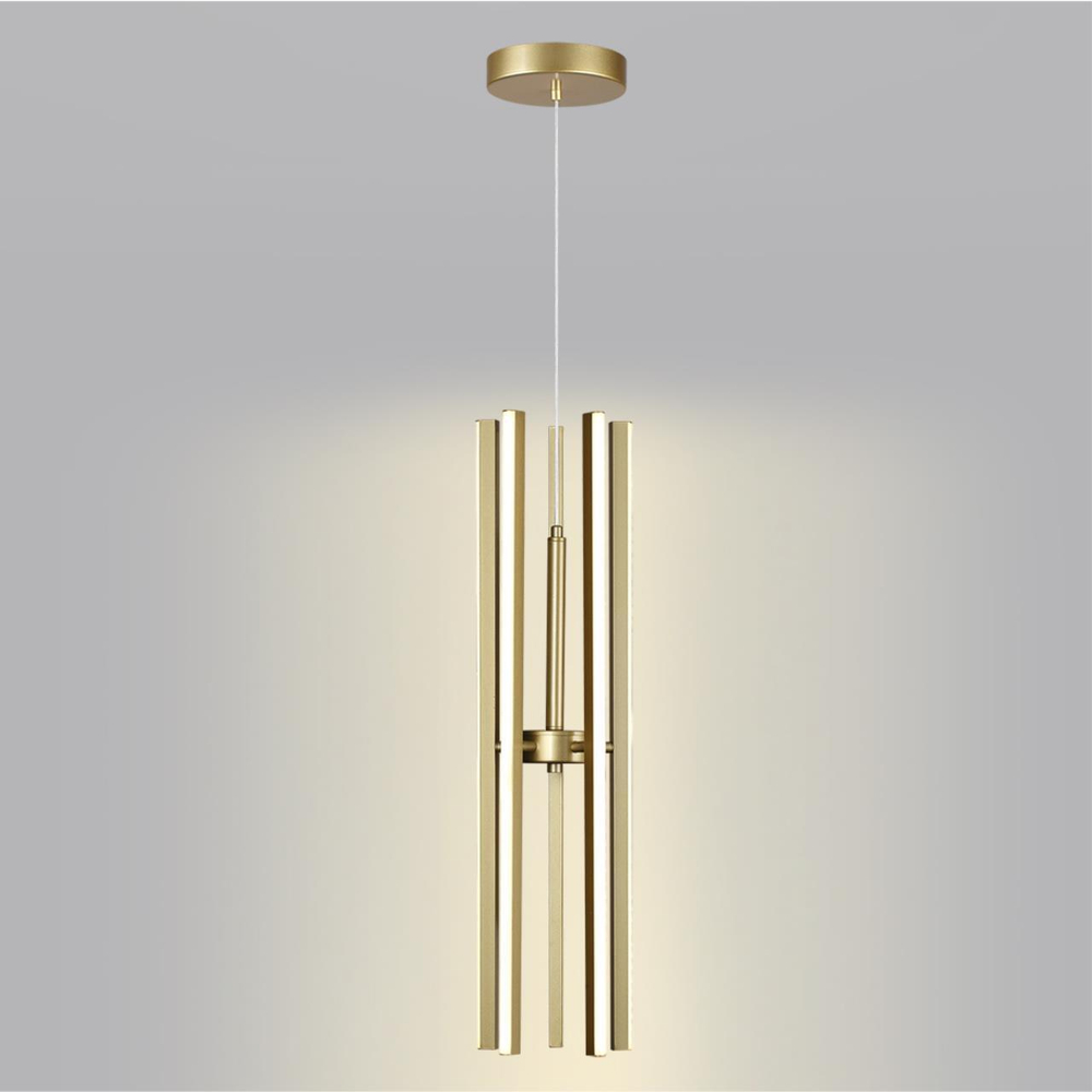 6564/60L LEDIO LN25 234 золотой//металл/ Подвесной светильник LED 4000K 60W 220V PARKER