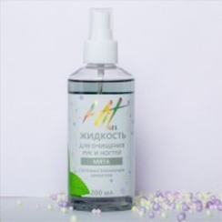 Антибактериальное средство для обработки рук и ногтей "HIT gel " с ароматом мяты, 200 мл