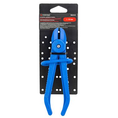 Зажим пластиковый для шлангов с фиксатором (L-155мм), на пластиковом держателе Forsage F-903G12C