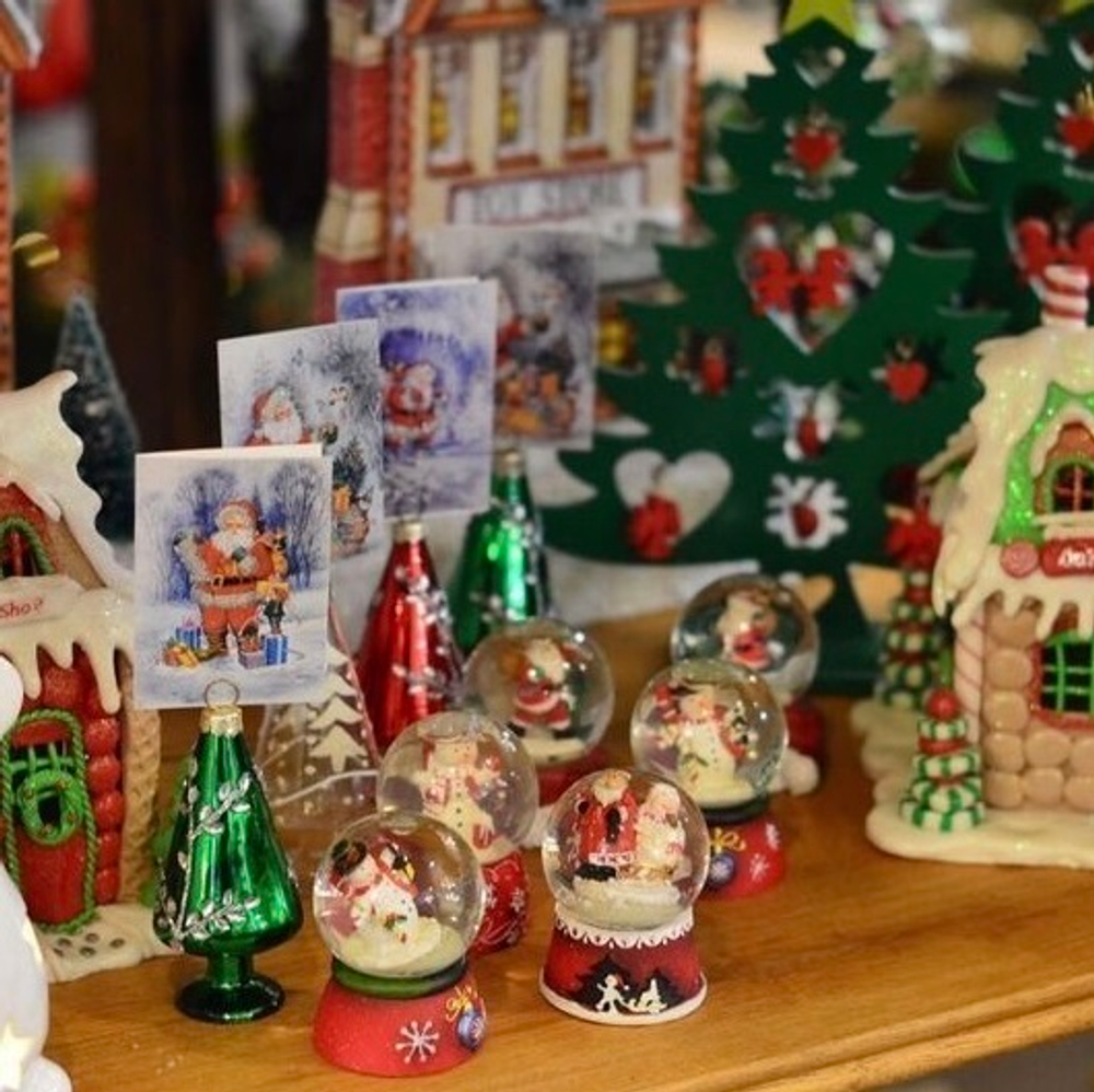 Ёлка зелёная, держатель для открыток