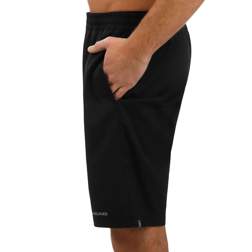 Мужские теннисные шорты HEAD Club 9in Shorts Men - Black