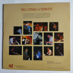 Винтажная виниловая пластинка LP Bill Evans A Tribute (USA 1983) (Herbie Hancock, Chick Corea, McCoy Tyner)