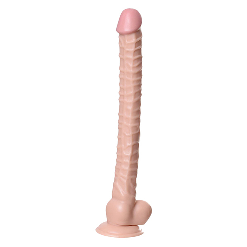 Экстра длинный фаллоимитатор 40см ToyFa RealStick Nude 582015