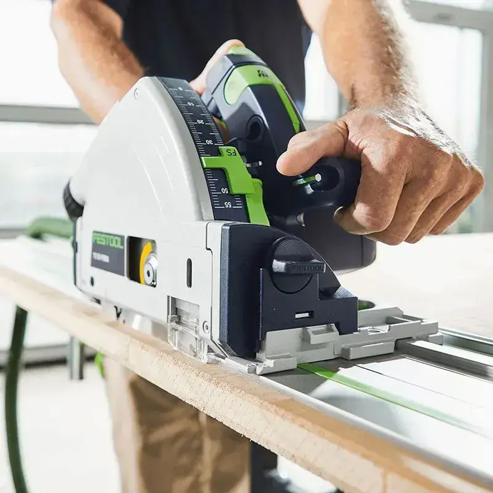 FESTOOL Погружная гусеничная пила TS 55 FEBQ-Plus Деревообрабатывающая рейка Портативная вакуумная отрезная пила 1200 Вт 220 В 576710 576703