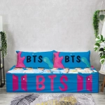 Бескаркасный диван кровать раскладной "BTS"