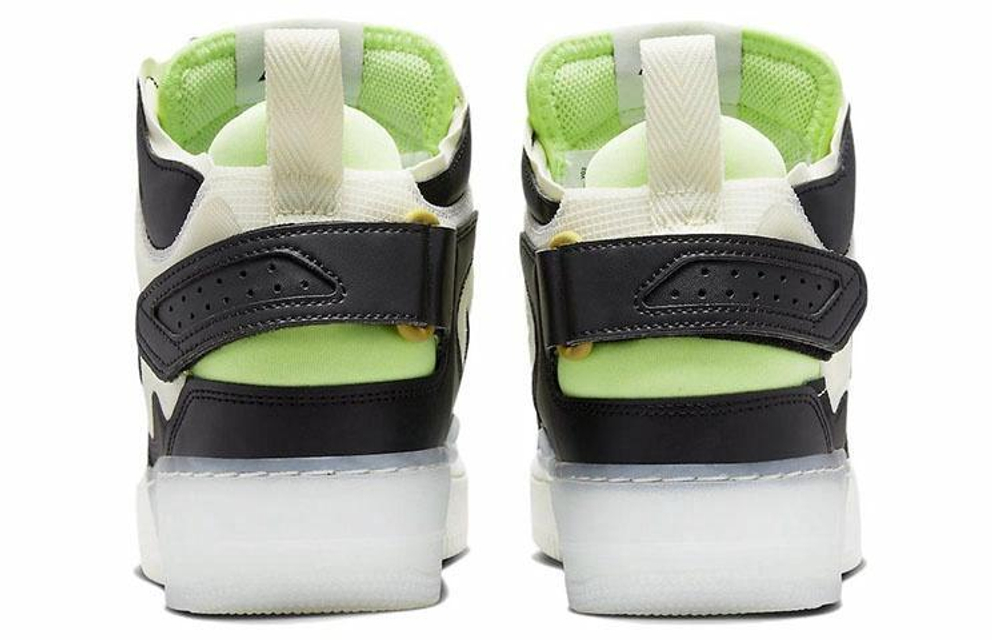 Кроссовки Nike Air Force 1 React "Black Neon"