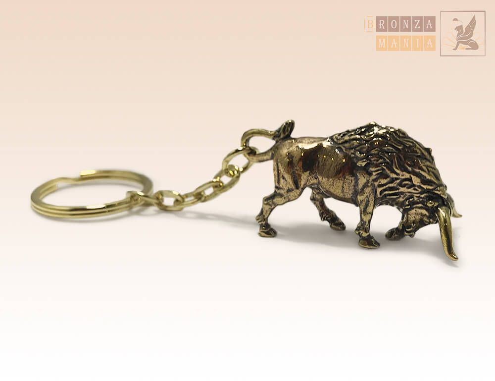 брелок зодиак Телец большой (21 апреля - 21 мая)