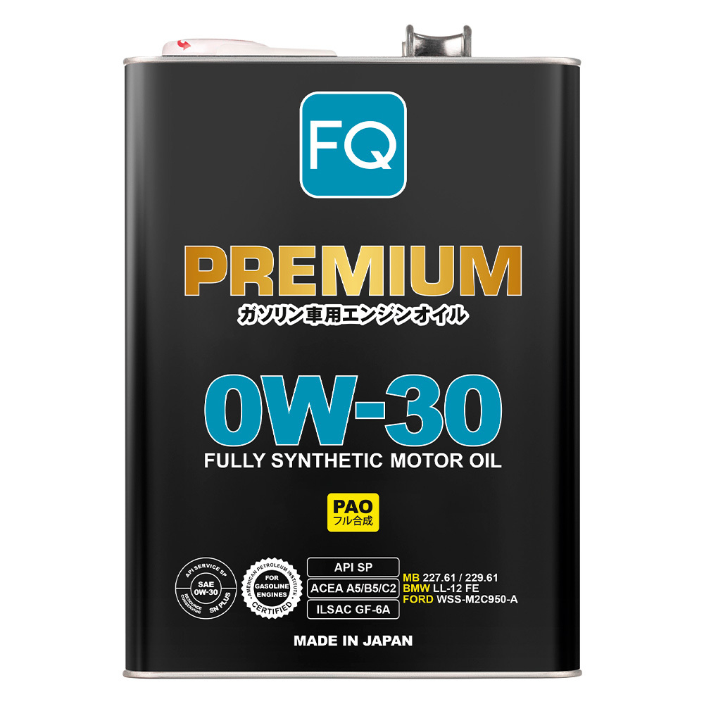 Масло моторное FQ FULLY SYNTHETIC (PAO)  SP/GF-6A/C2 0W-30  4л