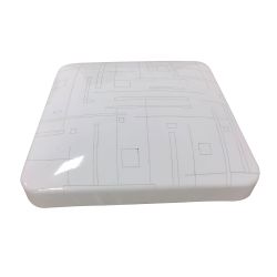 Светильник потолочный светодиодный ЭРА Классик без ДУ SPB-6-18 Nancy S 18Вт 4000K квадратный