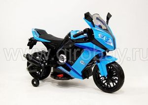 Детский электромотоцикл River Toys M111MM синий