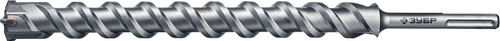 ЗУБР 35 x 410/520 мм, SDS-max бур, Профессионал (29350-410-35)