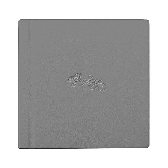 30х30 фотокнига, эко-кожа "Grey"