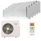 Мультисплит система на 5 комнат Shuft SFMS/I-07 HB FMI/N8/In/white_WF x 5 / SFMO/I-42 FMI-5/N8/Out