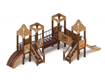 Детский игровой комплекс Королевство (Картонное)