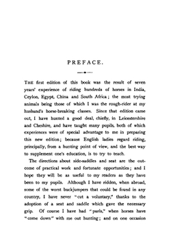The horsewoman. A practical guide to side-saddle riding | Alice M Hayes