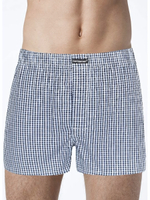 Классические клетчатые трусы-боксеры (Размер: XXL) (Цвет: синий)