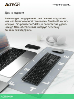 Клавиатура A4Tech Fstyler FBX50C серый