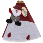 Коврик под ёлку JOLLY «Снежный лес» d-70 см