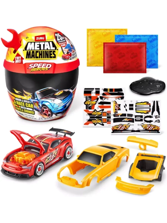 Набор игрушка Зуру Metal Machines Speed Heroes машинка