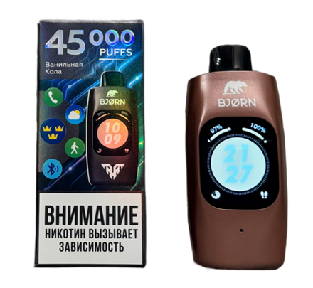 Bjorn TT Pro Max 45000 затяжек 20мг Hard (2% Hard)