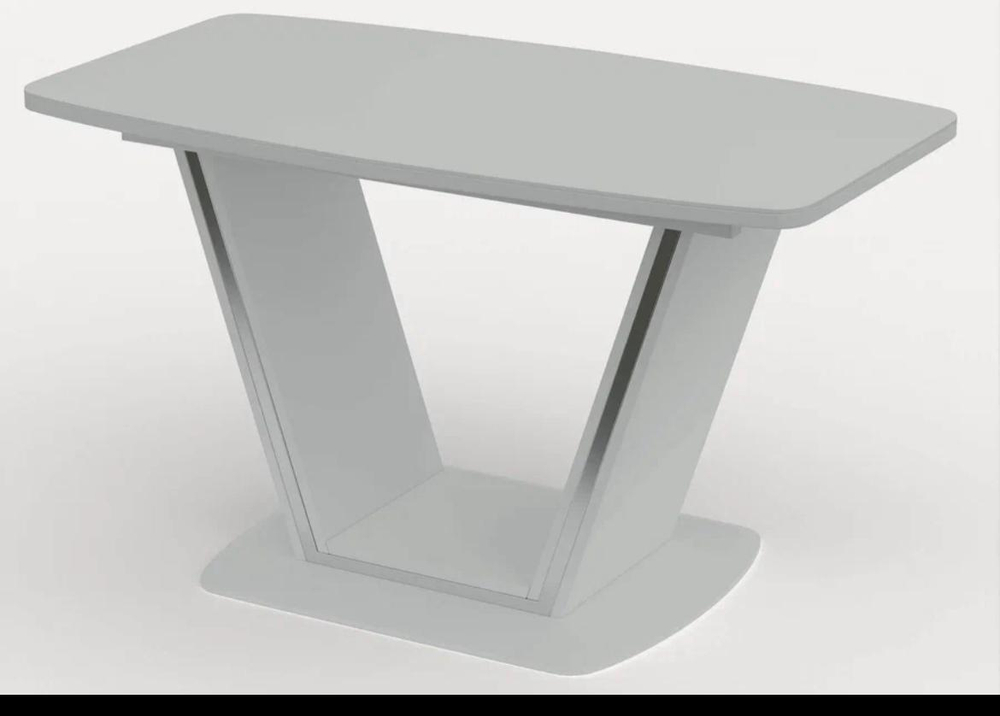 Стол кухонный обеденный раздвижной Белый "Вижион" 140(170)х80 см