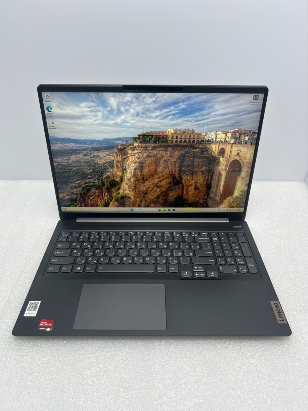 Ноутбук Lenovo IdeaPad 5 Pro 16ACH6 (82L5009FRE) 16''/AMD Ryzen 5 5600H/RAM 16 GB/SSD 512 GB/AMD Radeon Graphics/2560x1600/IPS 120Hz/DOS/Подсветка кл-ры:LED/темно-серый. Состояние: B1