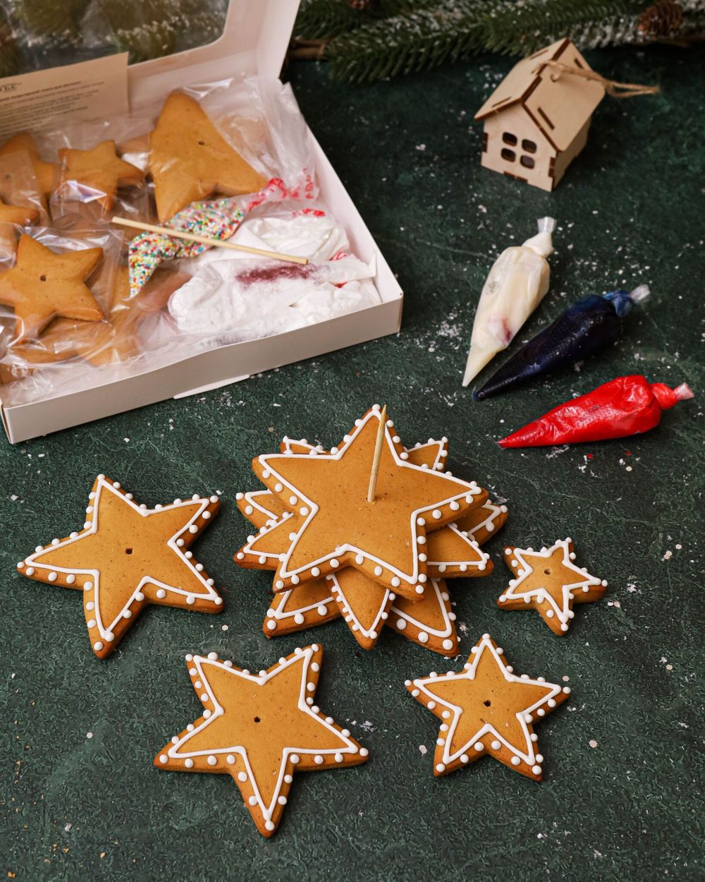 Имбирные пряники "Человечки" - 4 шт.