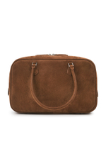 Bag ROMA M NEW suede caramel color