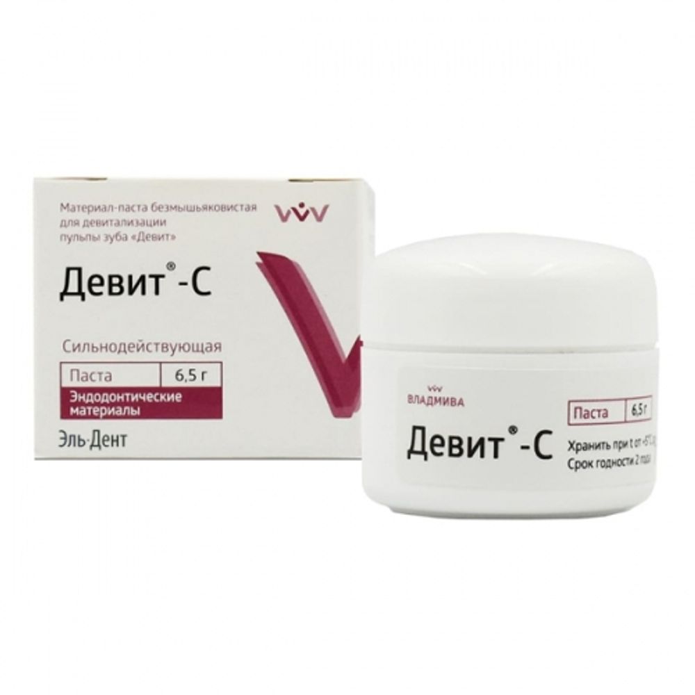 Девит С безмышьяковистая паста (6,5 г) ВладМиВа
