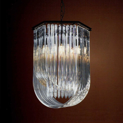 Люстра Murano 6 black