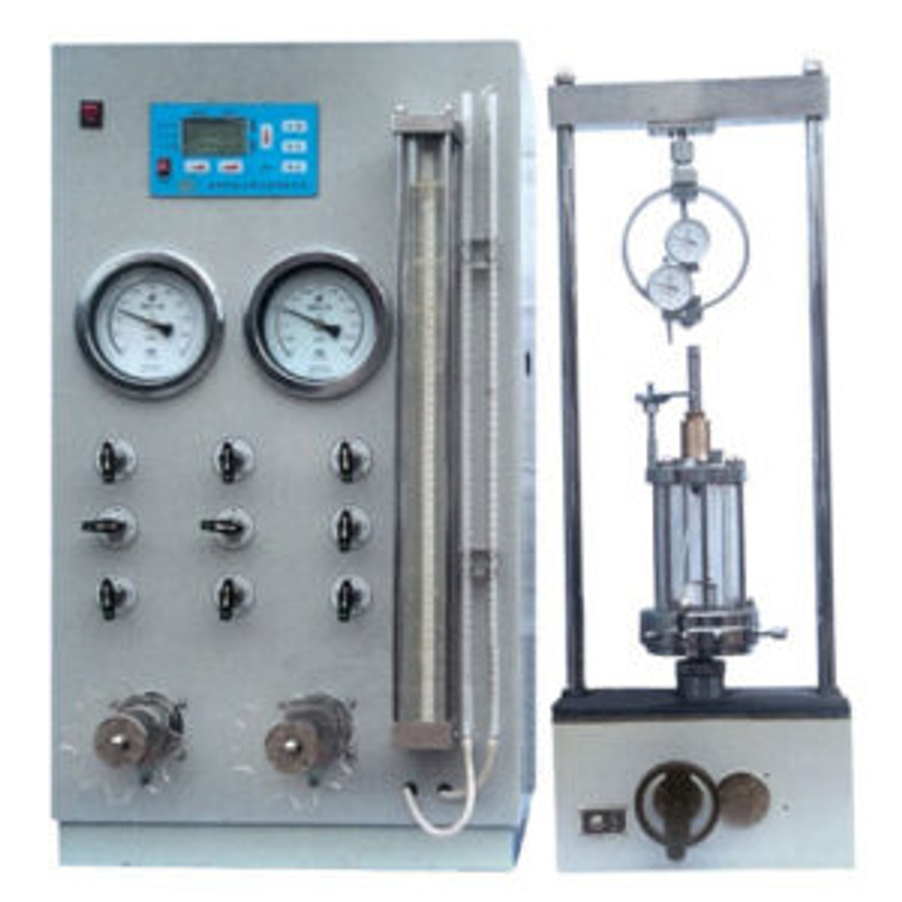 Manual Triaxial testing machine