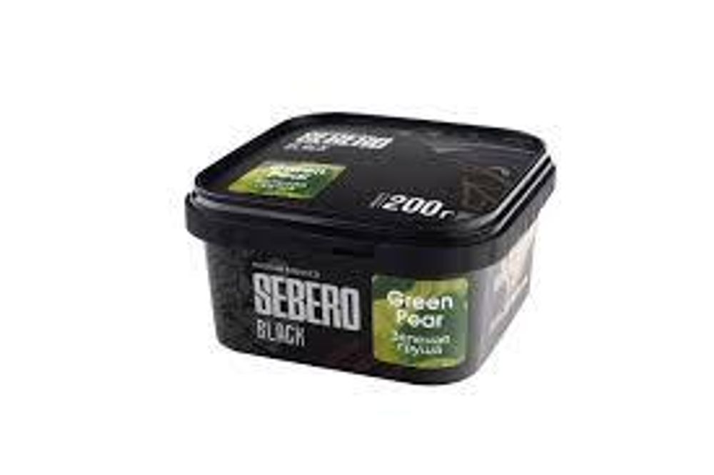 SEBERO Black  Зеленая Груша (гeen pear) 200г