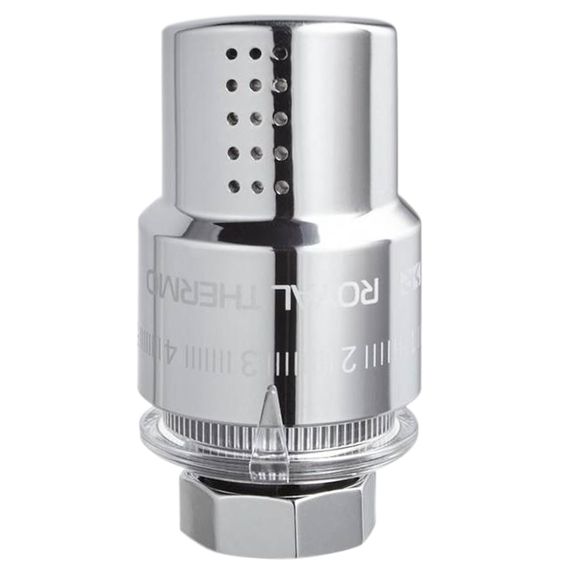 Термоголовка жидкостная Royal Thermo Design М30х1,5 (хром) RTO 07.0010 купить в Москве и Московской области по низкой цене с доставкой по России — (1) Термоголовка жидкостная Royal Thermo Design М30х1,5 (хром) RTO 07.0010 — (1)