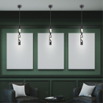 358132 OVER NT19 382 черн Накладной светильник, длина провода 1м IP20 LED 4000K 20W 160 - 265V ARTE