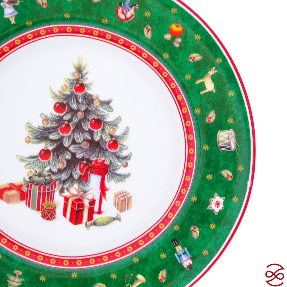 Тарелка Repast Green 21.1*21.1*1.7 см