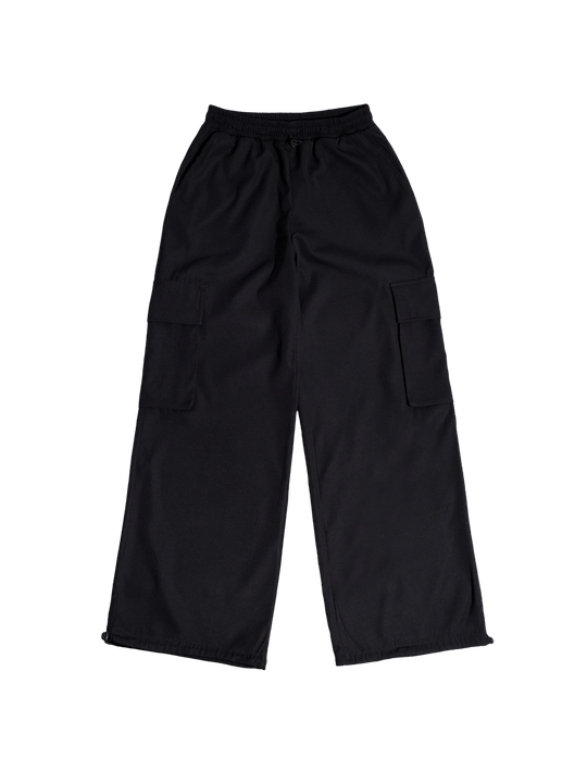 Брюки женские карго (черный)