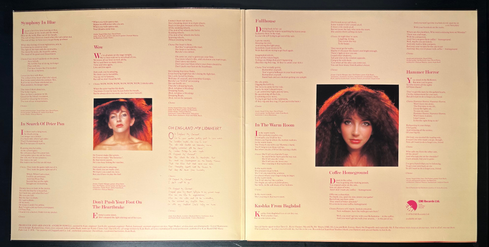 Kate Bush ‎– Lionheart (Швеция 1978г.)