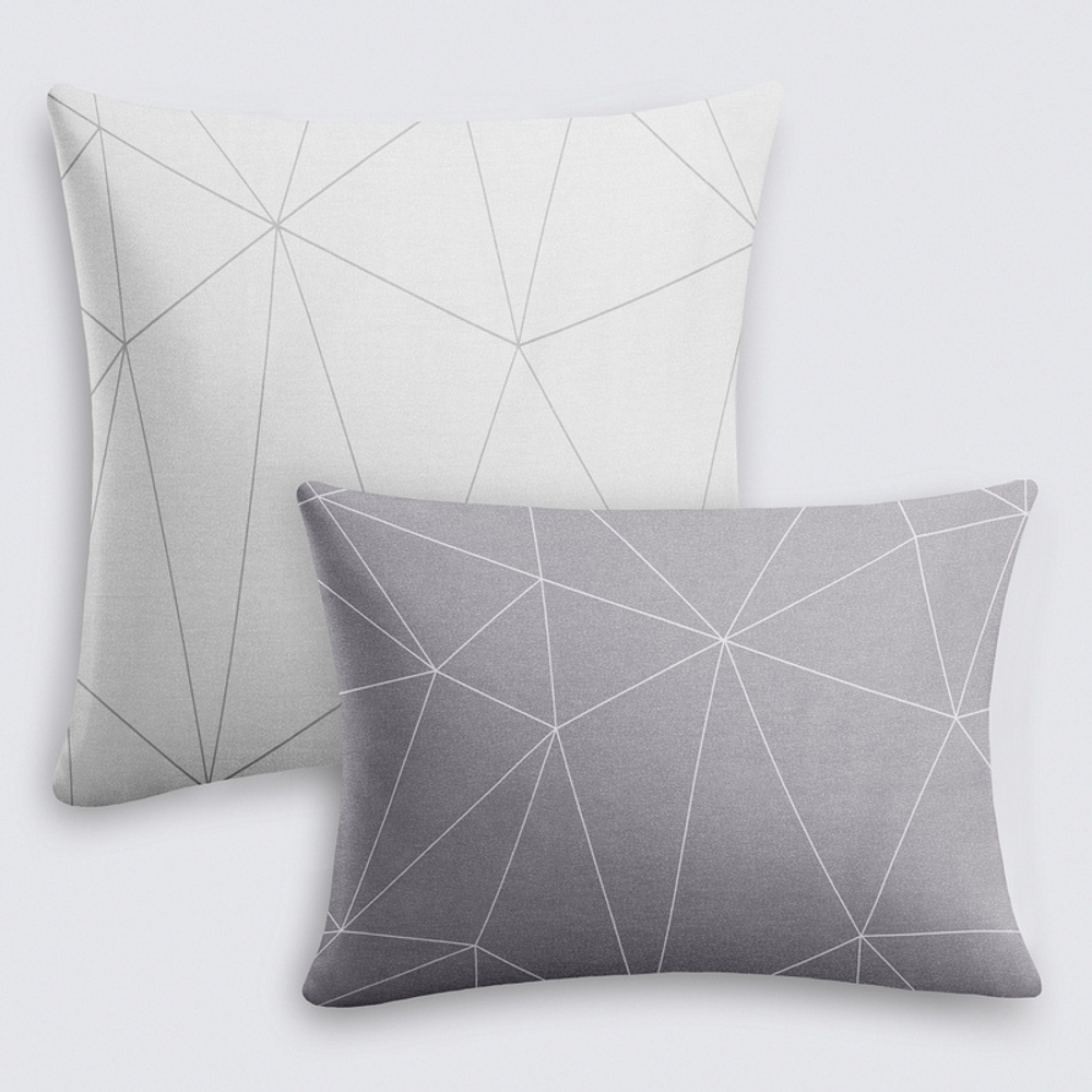 Комплект постельного белья Harmonica 2 сп с простыней на рез. 160х200 САТИН "Мальберри" (2 нав. 70х70 и 2 нав. 50х70)