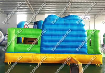 Батут "Весёлые зверята", 5*5*2.5 м.