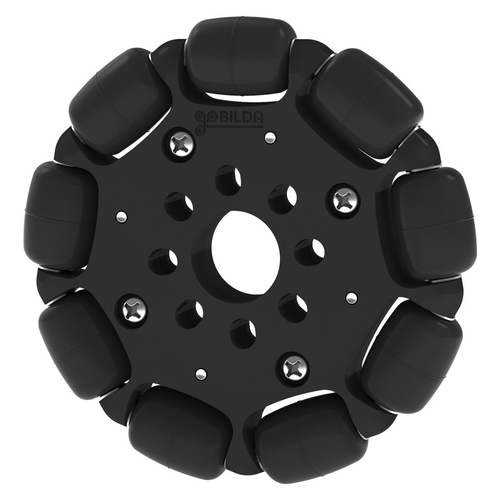 3604 Series Omni Wheel (14mm Bore, 72mm Diameter)