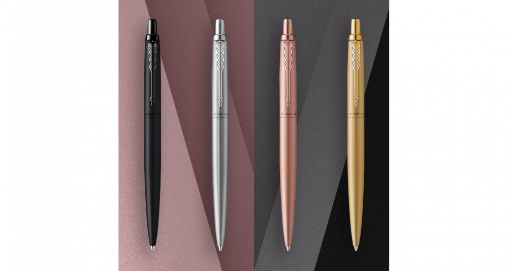 Шариковая ручка Parker Jotter XL SE20 Monochrome в подарочной упаковке, цвет: Pink Gold, стержень Mblue