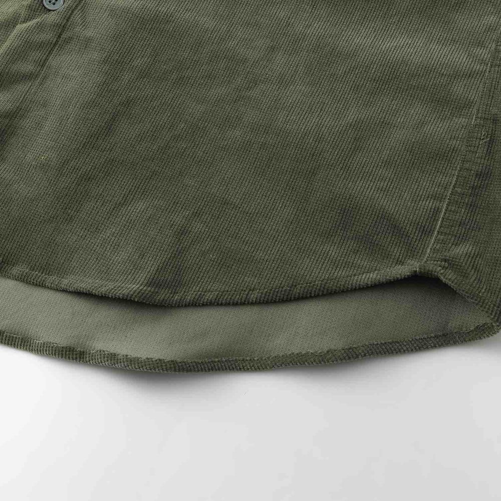 Рубашка Ymkashix Velvet HTF темно-зеленая