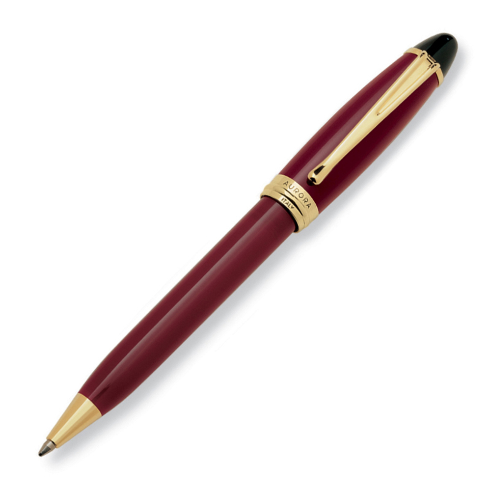 Шариковая ручка Aurora Ipsilon Bordeaux GT, в подарочной коробке