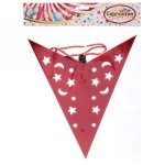 Украшение подвесное «Сияние звезды» 60 см, Красный