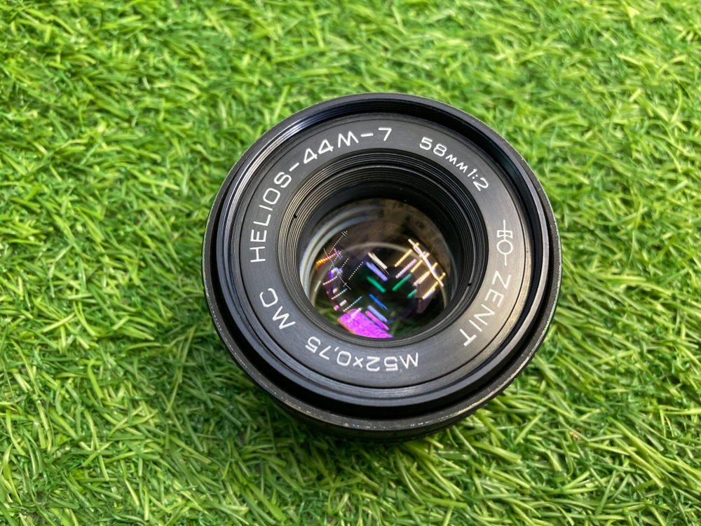 Zenit 122 + MC Helios-44M-7
