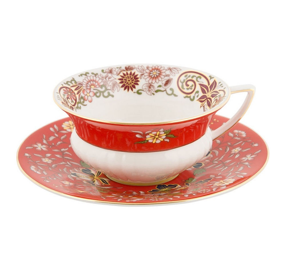 Wedgwood - Wonderlust 180мл чашка с блюдцем / артикул   40024021  / GTIN 701587315425